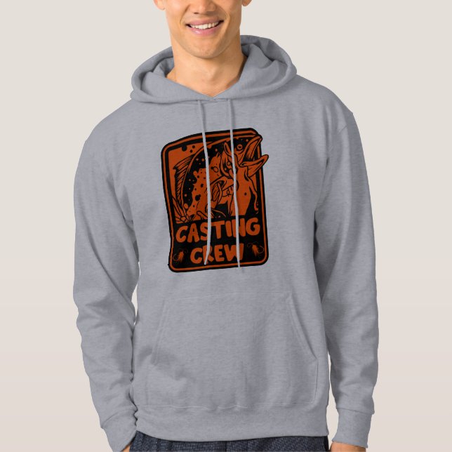 Flygfiske Alaska Hoodie (Framsida)