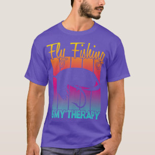 Flygfiske är min terapi t shirt