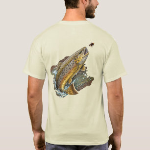 Flygfiske Brown Trout T Shirt