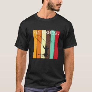 Flygfiske Fiske Fiskare Angler Sport Fisherm T Shirt