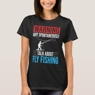 Flygfiske Flies Fisherman Rod Bait Reel Lures 2 T Shirt