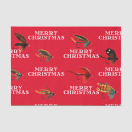 Flygfiske Flies God jul Gift Tissue
