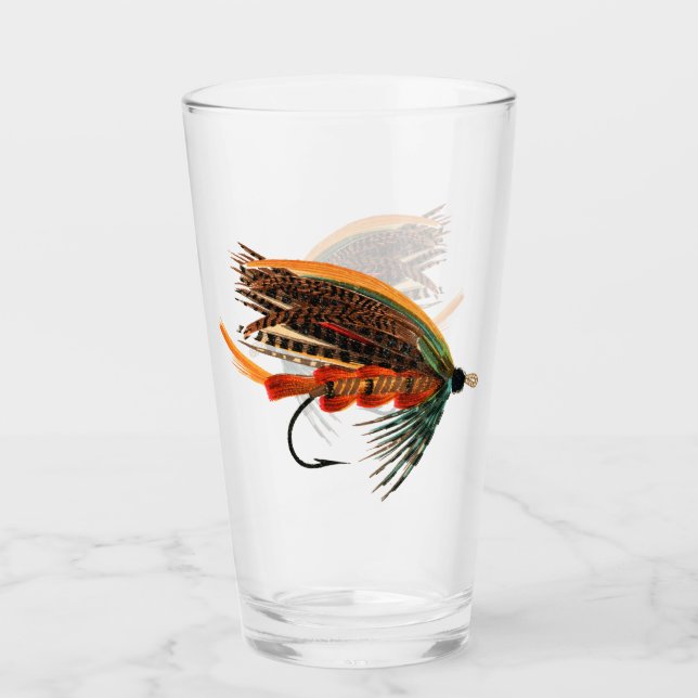 Flygfiske Flies - Zebraska Dilium Glaskopp (Framsida)