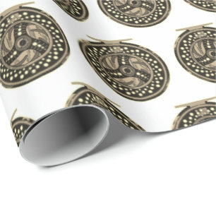 Flygfiske Fly Reel Fishermans Party Presentpapper