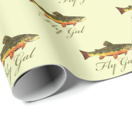 Flygfiske Flygplan för kvinnor Presentpapper