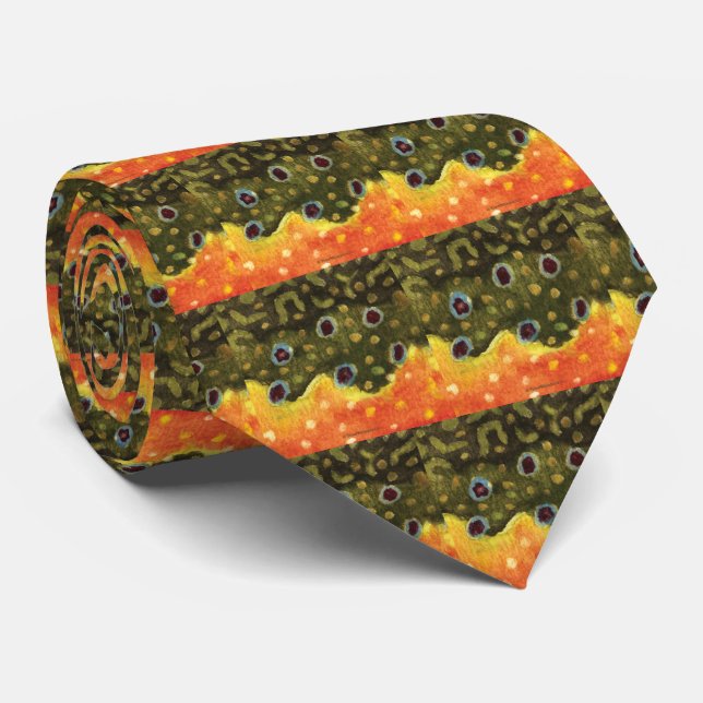 Flygfiske för Brook-regnbågen Slips (Rullad)