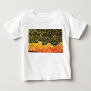 Flygfiske för Brook-regnbågen T-shirt