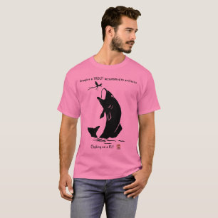 Flygfiske Funny T Shirt