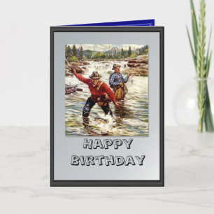 Flygfiske i floden kort