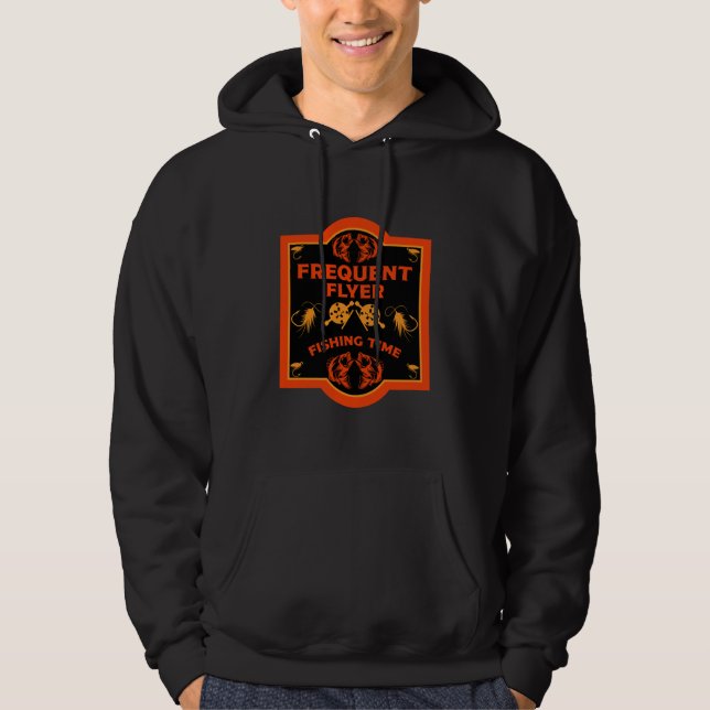 Flygfiske Kanada Hoodie (Framsida)