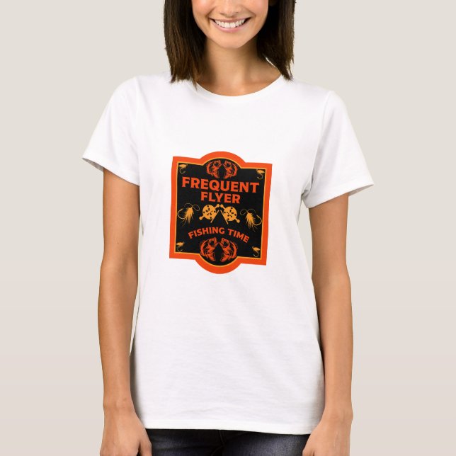 Flygfiske Kanada T Shirt (Framsida)