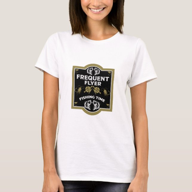 Flygfiske Kanada T Shirt (Framsida)
