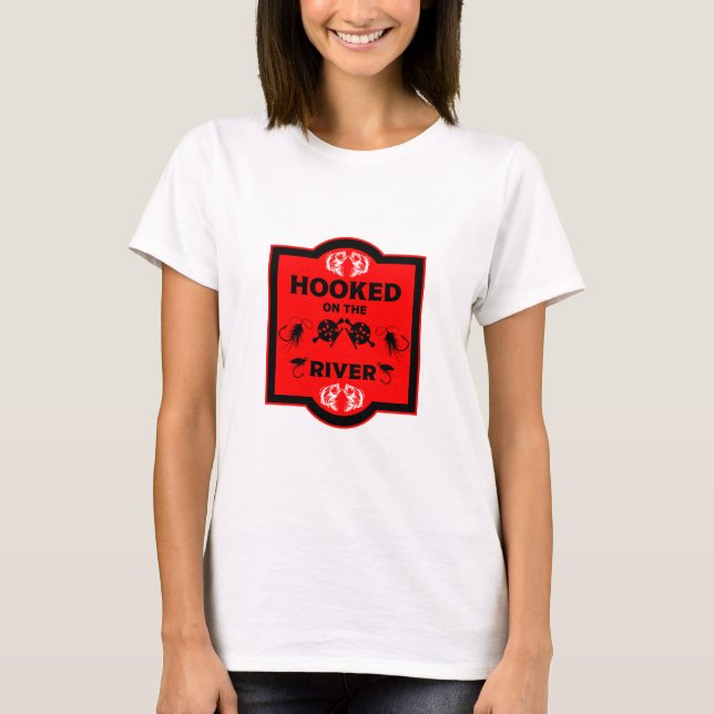 Flygfiske Kanada T Shirt (Framsida)
