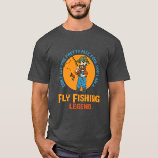Flygfiske Legend Nature Hobby Fisherman  T Shirt