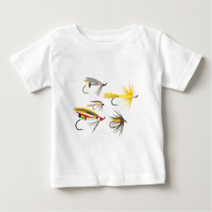Flygfiske lockar t-shirt
