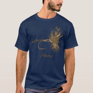 Flygfiske Lure Adams Vintage 1079 T Shirt