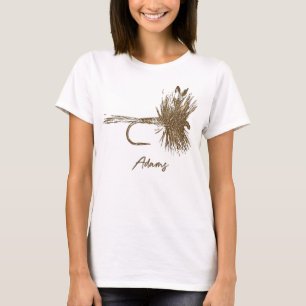 Flygfiske Lure Adams Vintage T-Shirt