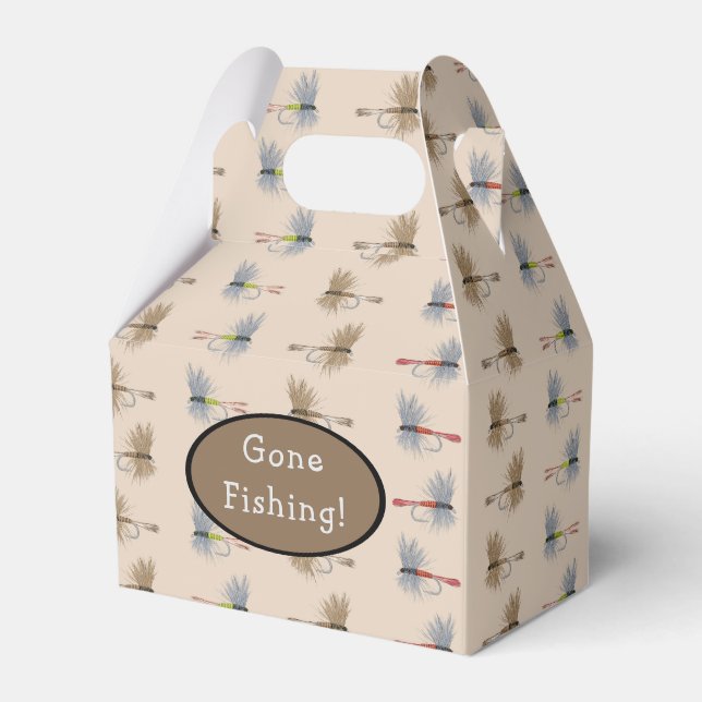 Flygfiske Lures Presentaskar (Framsidan Sidan)