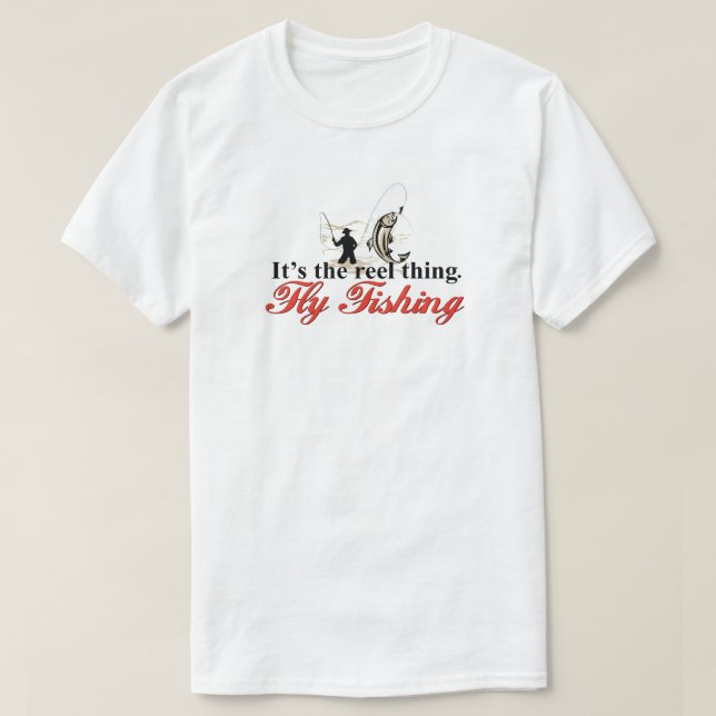 Flygfiske Manar Basic T-Shirt (Design framsida)