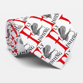 Flygfiske med fiskedrag slips