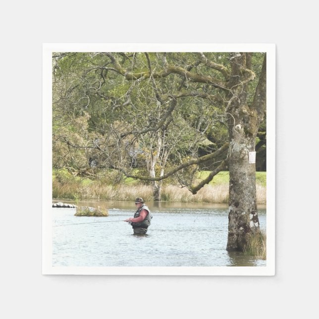 FLYGFISKE PAPPERSSERVETT (Framsidan)