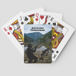 Flygfiske Poker Card - Anpassningsbar Sports Fishe Casinokort