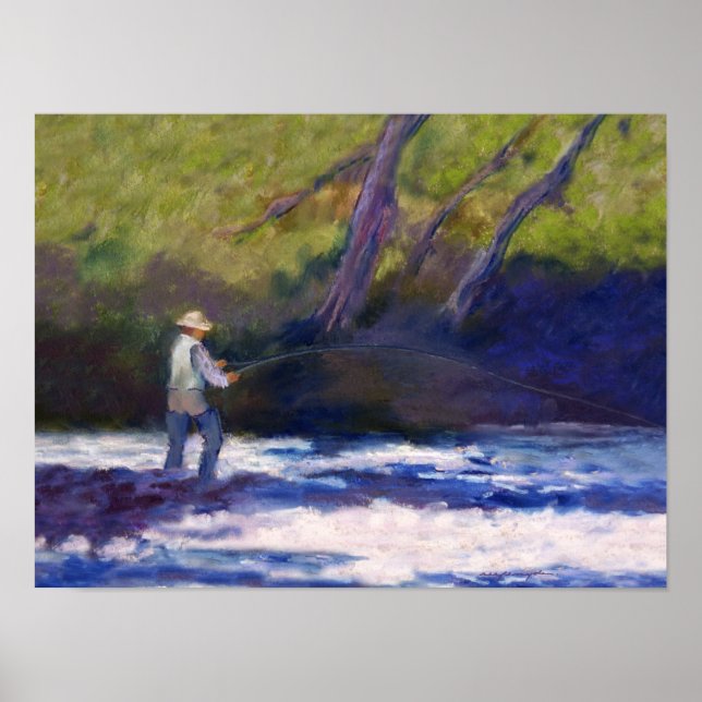 Flygfiske Poster (Framsidan)