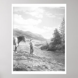 Flygfiske. Poster