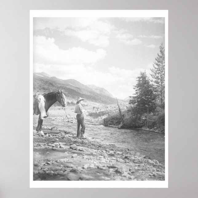 Flygfiske. Poster (Framsidan)