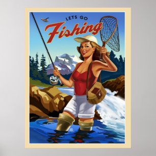Flygfiske Poster