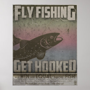 Flygfiske Poster