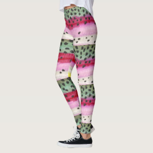Flygfiske Regnbågsbuktyologi Fantastisk Leggings
