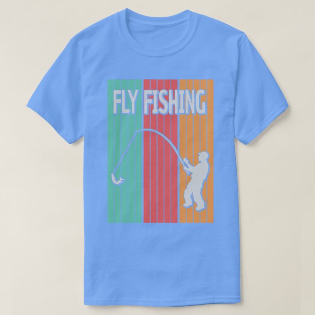 Flygfiske Retro 1 T Shirt (Design framsida)