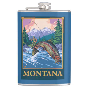 flygfiske Scene - Montana Fickplunta