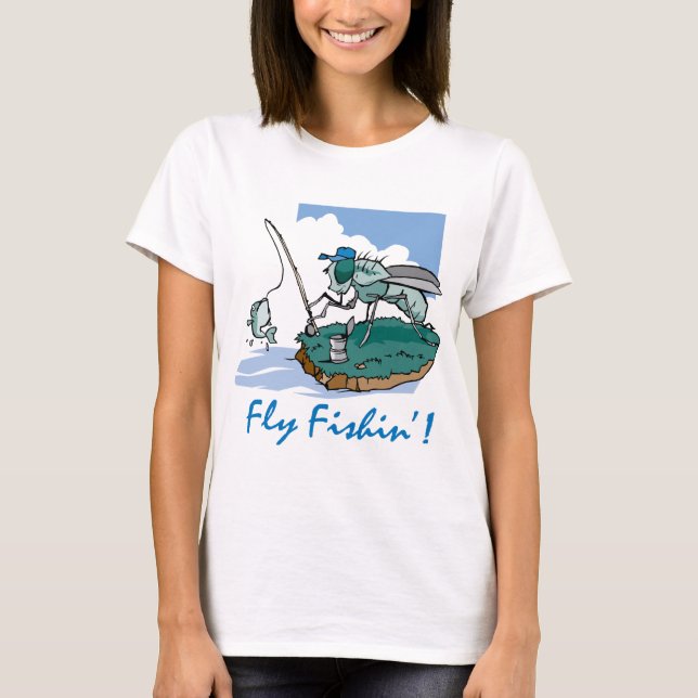 Flygfiske T-shirt (Framsida)