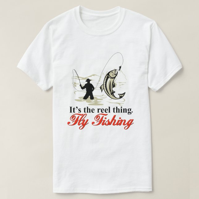 Flygfiske T-Shirt (Design framsida)