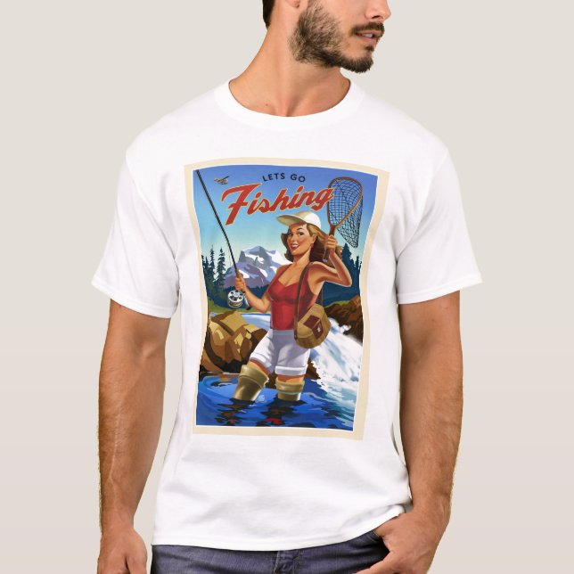 Flygfiske Tee (Framsida)