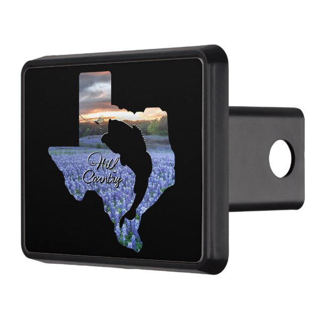 Flygfiske Texas Backe Land Hitch Cover Dragkroksskydd (Vänster)