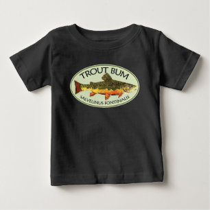 Flygfiske TROUT BUM T-shirt