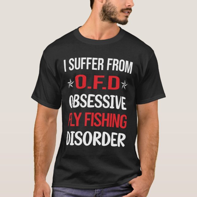 Flygfiske under tvång t shirt (Framsida)