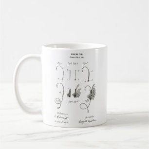 Flygfiske utrustar kaffemugggåvan för pappa kaffemugg