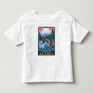 Flygfiskeplats - Cordova, Alaska Tee