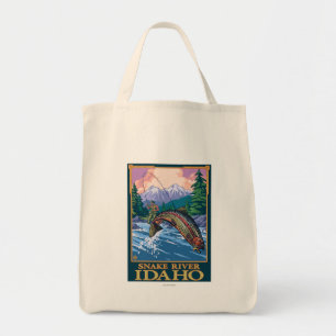 Flygfiskeplats - Snake River, Idaho Tygkasse
