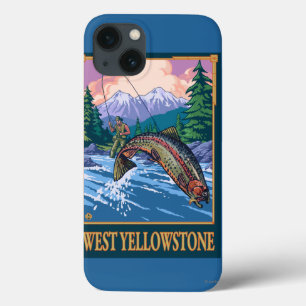 Flygfiskeplats - västra Yellowstone