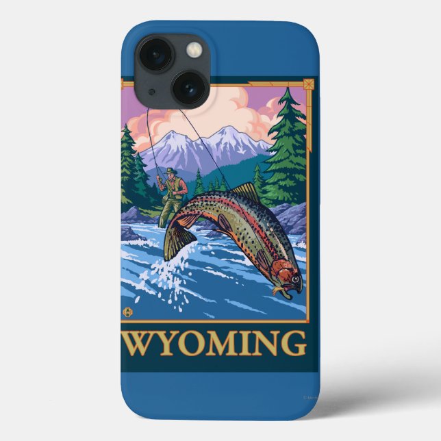Flygfiskeplats - Wyoming (Baksida)