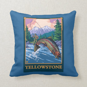 Flygfiskeplats - Yellowstone nationalpark Kudde