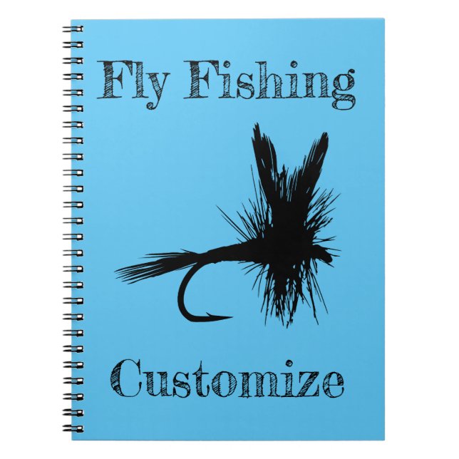 Flygfisket Fly Thunder_Cove Anteckningsbok (Framsidan)