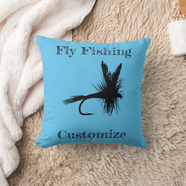 Flygfisket Fly Thunder_Cove Kudde (Filt)