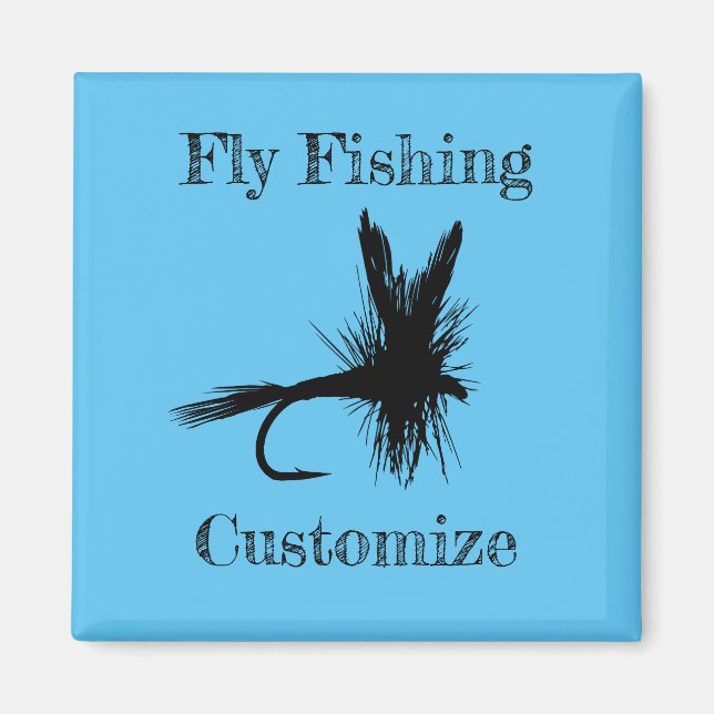 Flygfisket Fly Thunder_Cove Magnet (Framsidan)