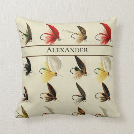 Flygfisket flyger från den sterila vattenfärgen, m kudde